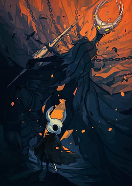 Hollow Knight and the Pale King