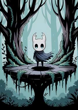 Hollow Knight in the Forest