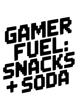 Gamer Fuel: Snacks + Soda