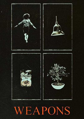 Weapons: Child, Bell, Soup, Bonsai