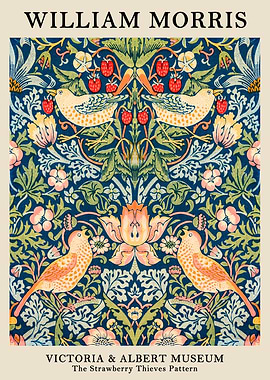 William Morris Strawberry Thief Pattern