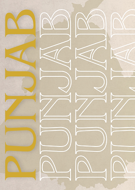 Punjab Text Art