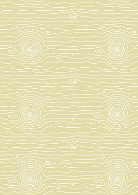 Wood Grain Pattern Pale Yellow