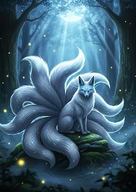 Nine-tailed Fox Enchanted Forest