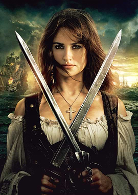 Angelica Teach from Pirates of the Caribbean