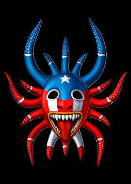 Puerto Rican Vejigante Mask