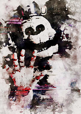 Five Nights at Freddy Watercolor