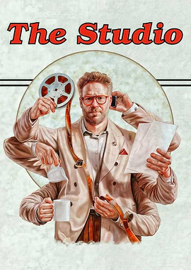 Seth Rogen as a movie studio