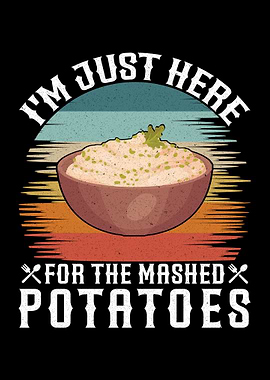 Mashed Potatoes Graphic Design