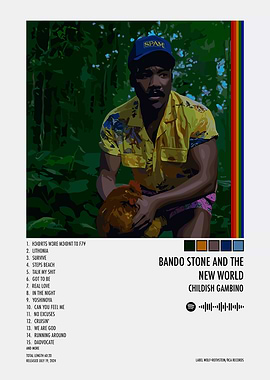Childish Gambino - Bando Stone Album Art