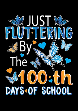 100th Day of School Butterflies
