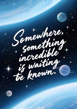 Science Quote by Carl Sagan in Space Planets Background