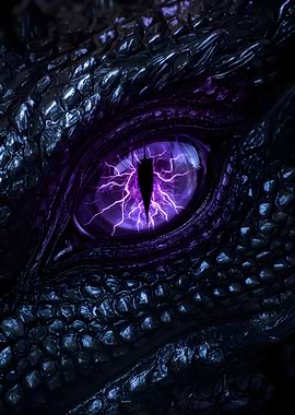 Electric Dragon Eye – Dark Fantasy Power