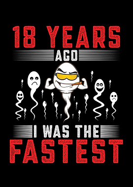 18 Years Ago Fastest Sperm Cartoon
