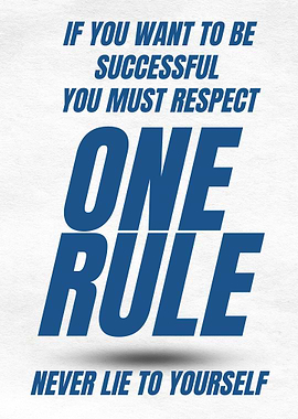 Truth Within – Motivational Wall Art for Success and Integrity