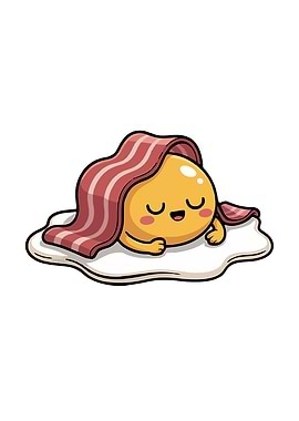 Sleeping Egg with Bacon