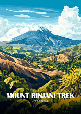 Mount Rinjani Trek, Indonesia