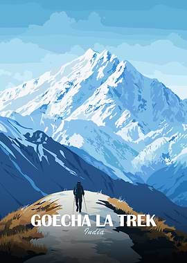 Goechala Trek India Mountain Landscape