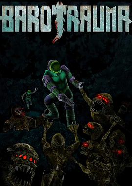 Barotrauma Game Illustration