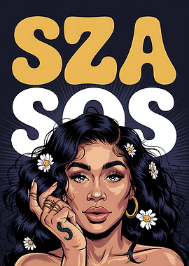 SZA SOS Album Cover Art