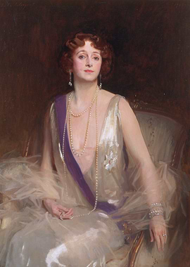 Elegant Woman Portrait in White Dress