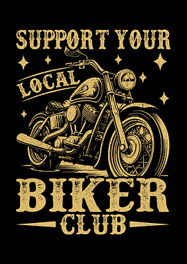 Support Your Local Biker Club