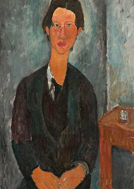 Portrait of a Man by Modigliani