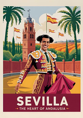 Sevilla: The Heart of Andalusia Poster