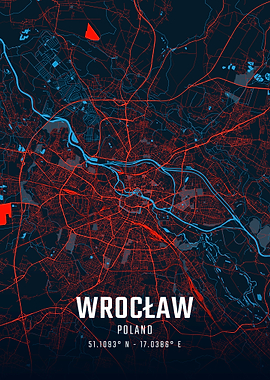 Wroclaw City Map