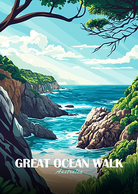 Great Ocean Walk Australia Coastal View