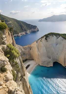 Navagio Sea Beach in Greece