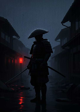 Samurai in the Rain