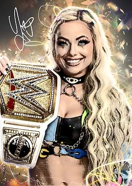 Liv Morgan WWE Champion Portrait