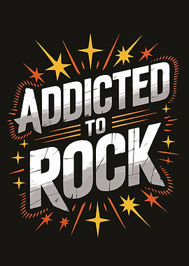 Addicted to Rock Graphic Design