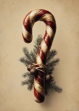 Festive Candy Cane