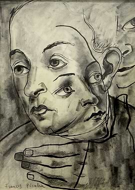 Francis Picabia Portrait Drawing