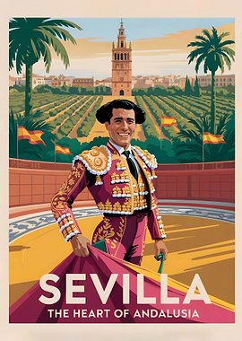 Seville: The Heart of Andalusia Poster