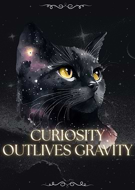 Cosmic Cat: Curiosity Outlives Gravity