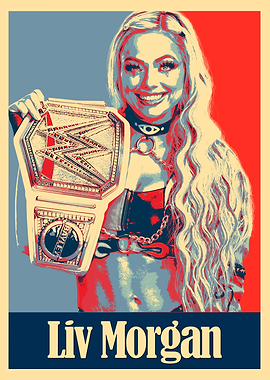 Liv Morgan WWE Championship Poster