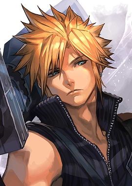 Cloud Strife Portrait