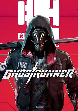 Ghostrunner Game Cover Art