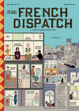 The French Dispatch Movie Poster
