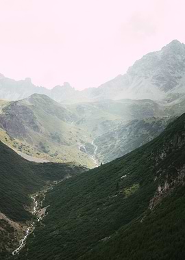 Mountain Valley Landscape