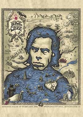 Nick Cave Concert Poster Art