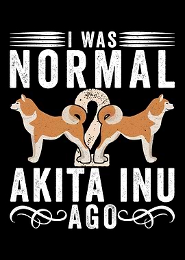 Akita Inu Funny Dog Lover Design