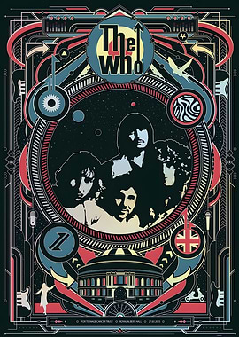 The Who Concert Poster Art
