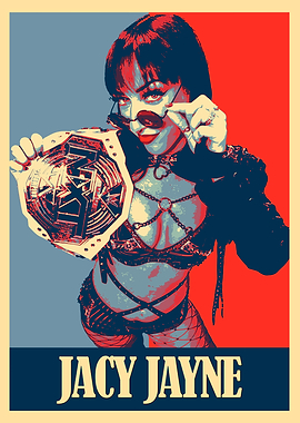 Jacy Jayne Wrestling Poster