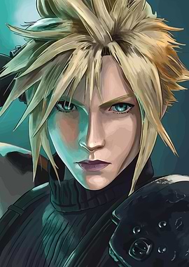 Cloud Strife Portrait