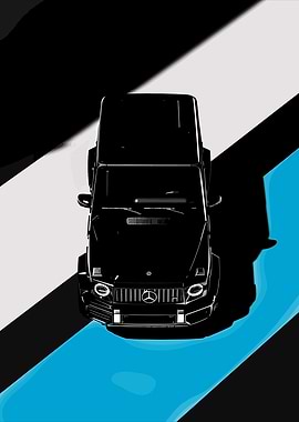 Mercedes-Benz G-Class Illustration