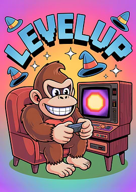 Donkey Kong Level Up Gaming